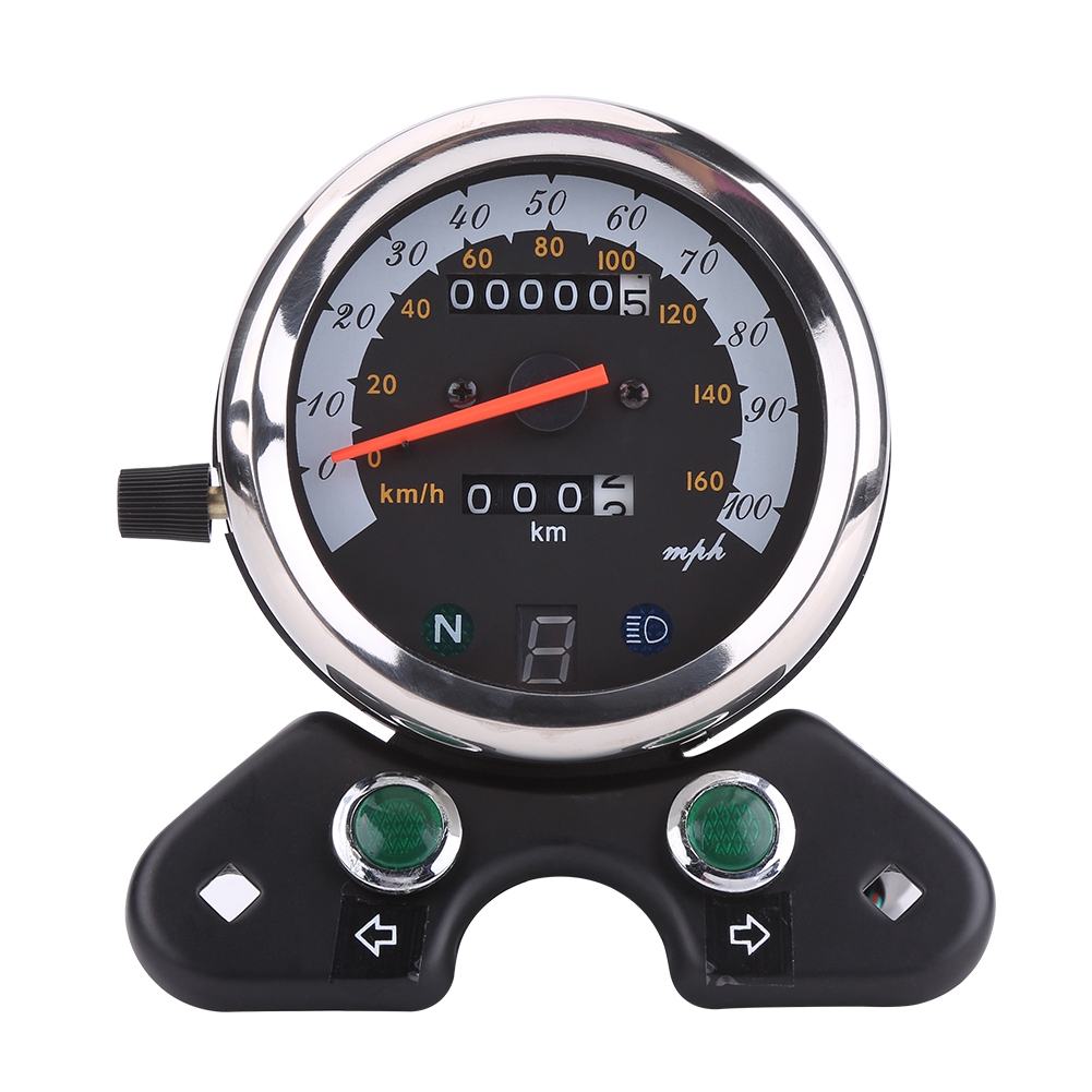 Motorcycle Gear Display - Motorrad Tachometer Tacho Meter Universal Motorrad