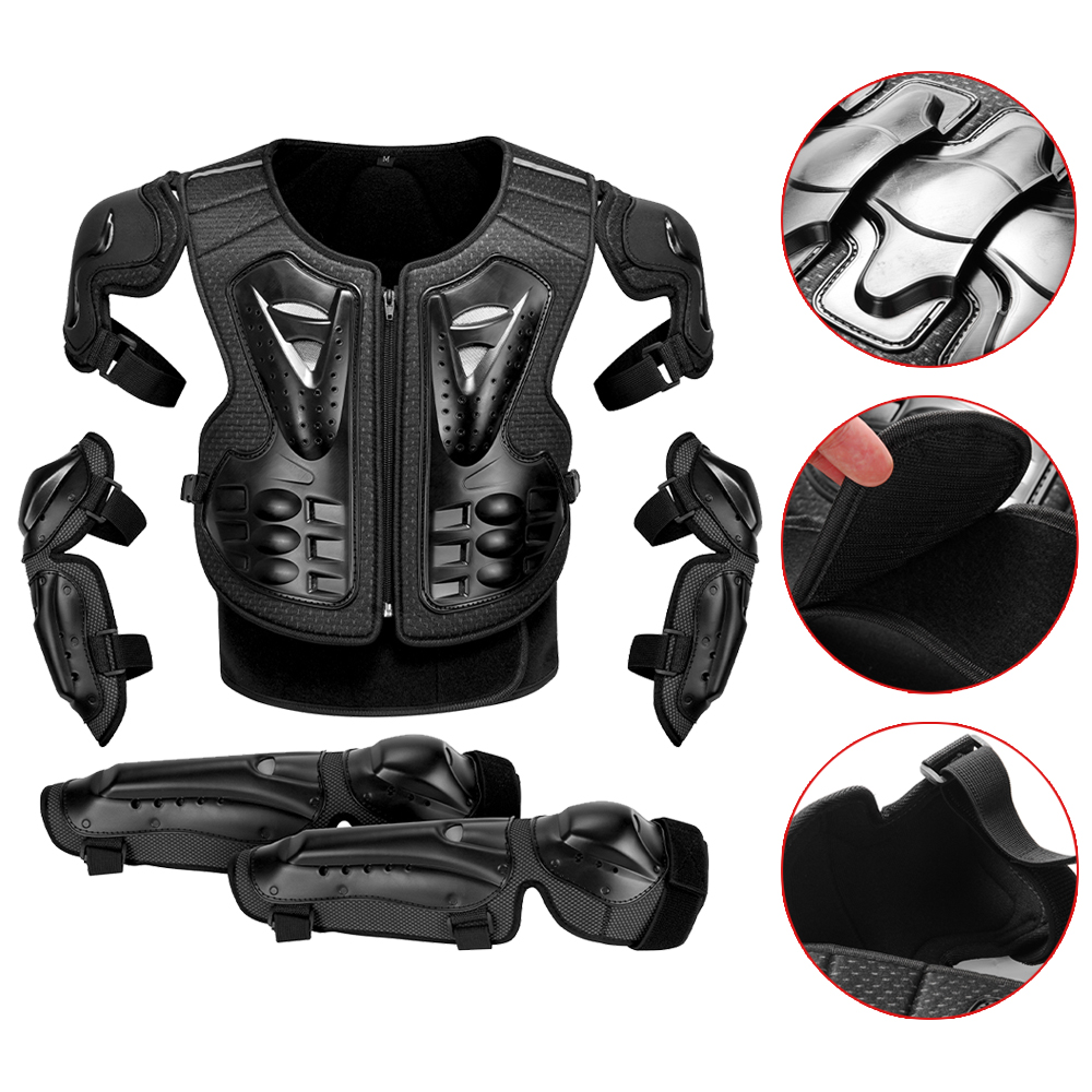 Motorcycle Wearing Gear - Motorrad-Körperpanzerung Sturzschutz Verschleißfeste Motocross-Schutzweste Schutzausrüstung Motorrad