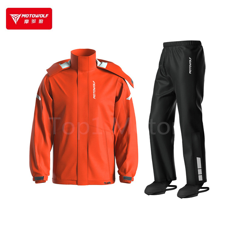 Motorcycle Rain Suit - Männer Motorrad Regen anzug Parkas Frauen