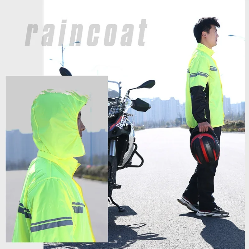 Motorrad Split Regenmantel Reg – Motorcycle Rain Suit Bewertung und Preis