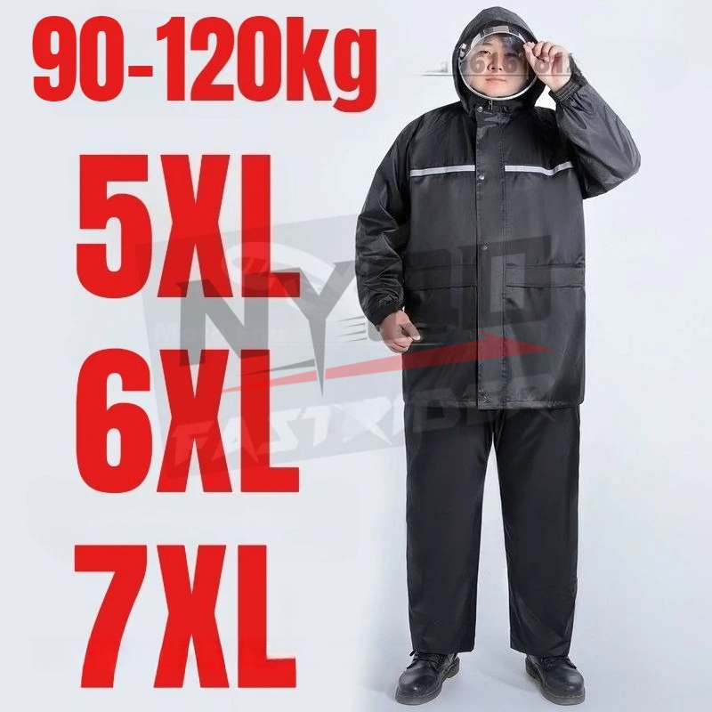 6XL 7XL 8XL Motorrad-Regenanzu – Motorcycle Rain Suit Bewertung und Preis