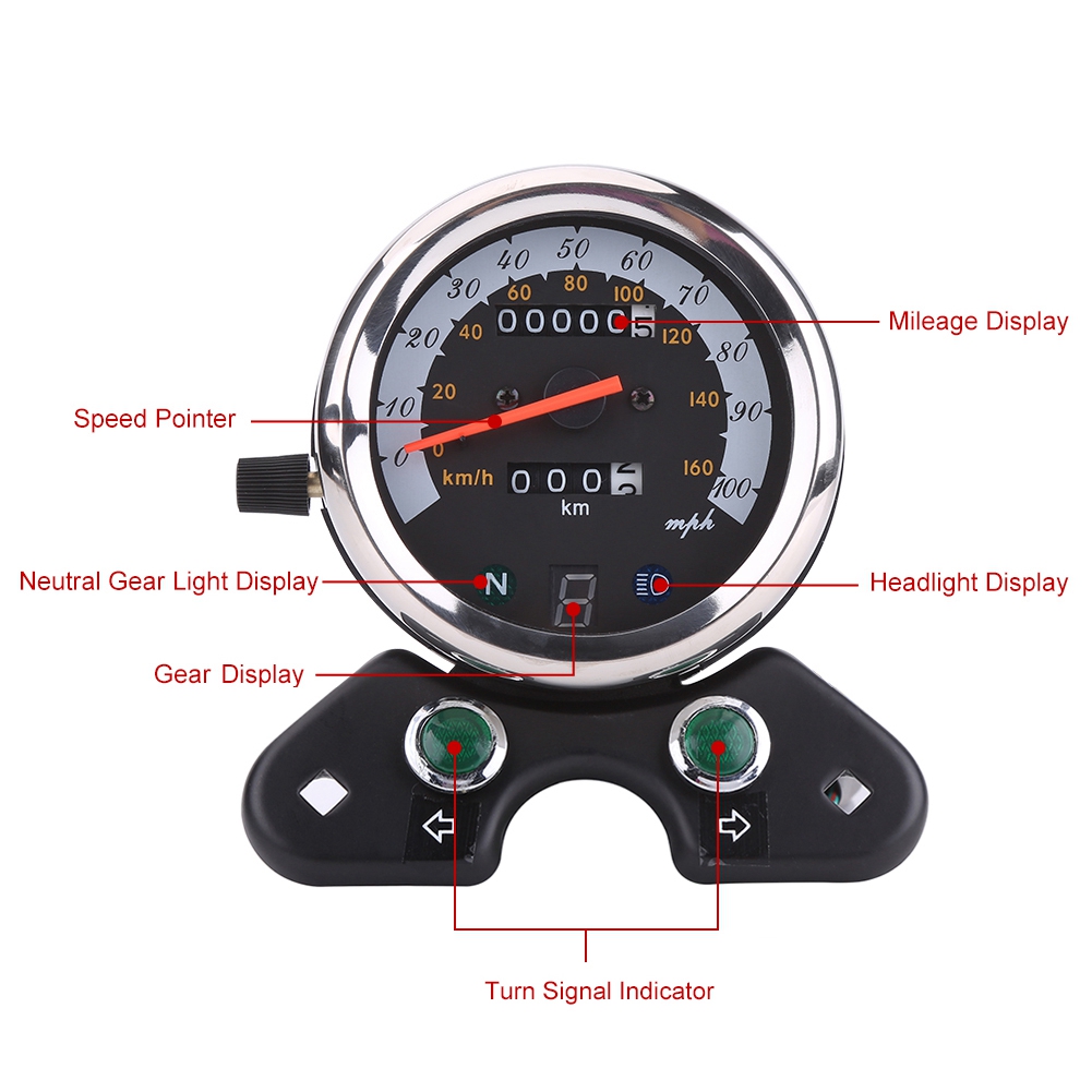 Universal Motorrad Dual Kilome – Motorcycle Gear Display Bewertung und Preis