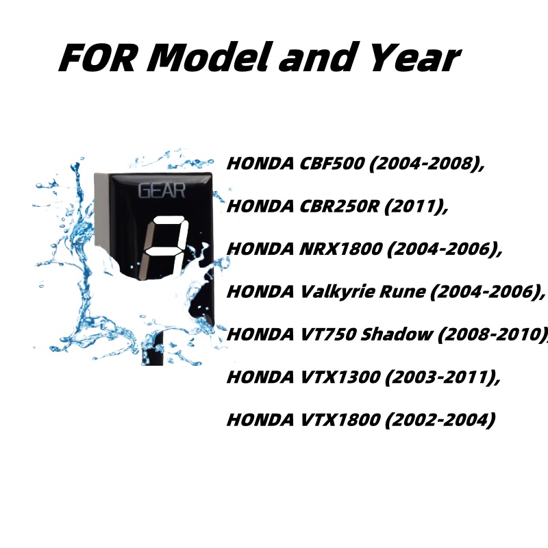 Zahnrad anzeige für Honda cbf5 – Motorcycle Gear Display Bewertung und Preis