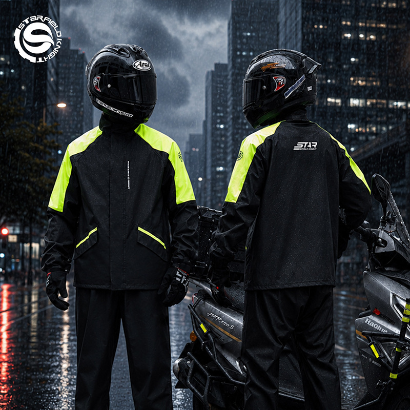 Regenanzüge für Männer & Fraue – Motorcycle Rain Suit Bewertung und Preis