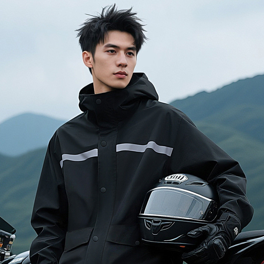 Reflektierender Streifen Wasse – Motorcycle Rain Suit Bewertung und Preis